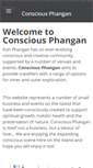 Mobile Screenshot of consciousphangan.com